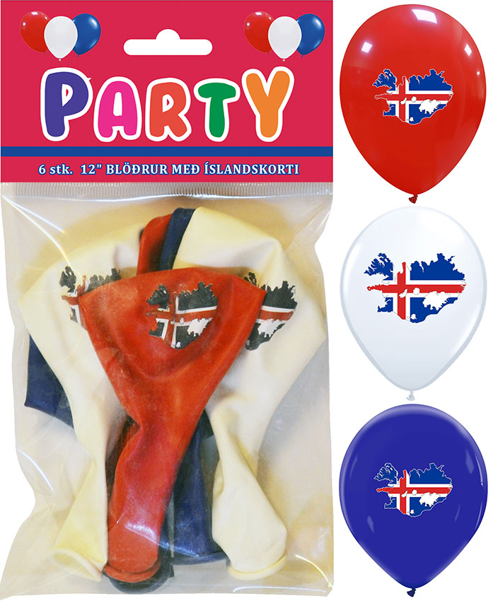 PARTÝ BLÖÐRUR vörunr. 70696-00